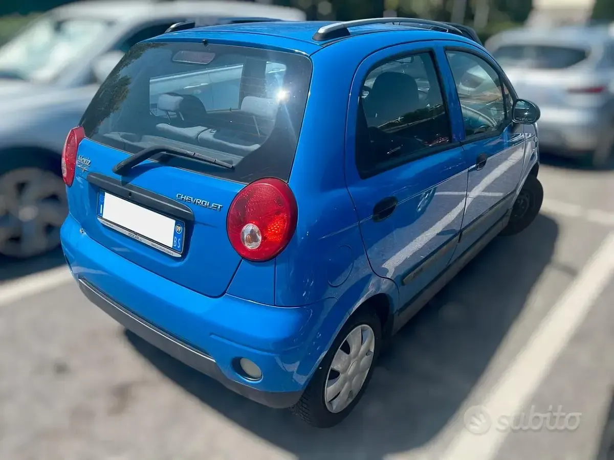 Usata Chevrolet Matiz 52 CV (38 kW) 2009 Bluazzurro Utilitaria