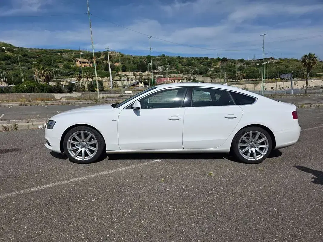 Usata Audi A5 Sportback Advanced Plus 177 CV (130 kW) 2012 Bianco Utilitaria