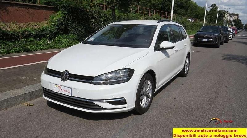 Bianco Usata 2020 VW Golf VII Business Station wagon | 10.700 € (Super prezzo) - Immagine 1/4