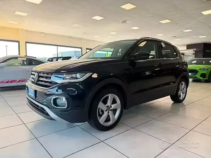 Usata VW T-Cross Advance 110 CV (80 kW) 2022 Nero SUV
