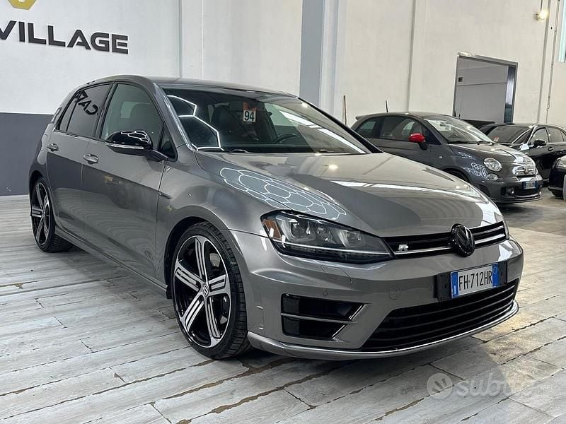 Usata VW Golf VII R 300 CV (220 kW) 2015 Grigio Berlina