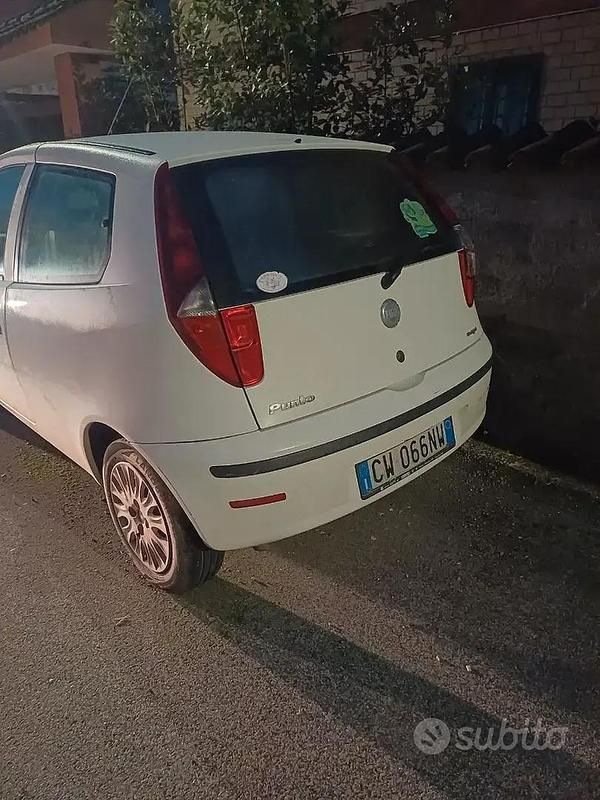 Usata Fiat Punto 2005 Bianco Utilitaria