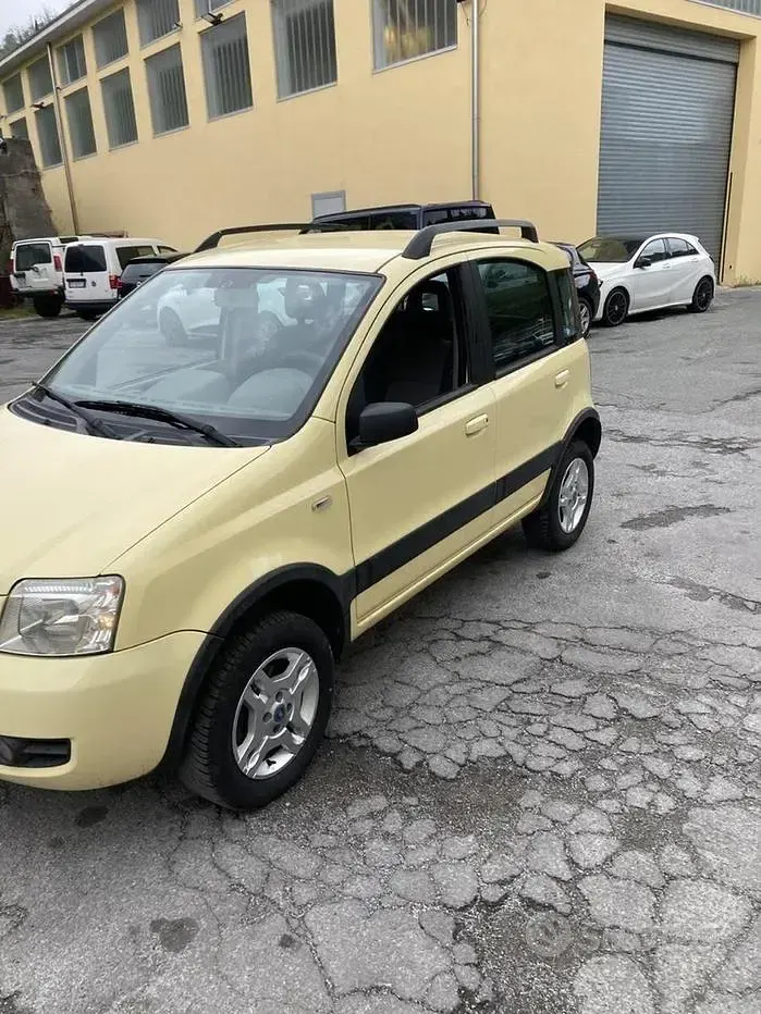 Usata Fiat Panda 4x4 Climbing 69 CV (50 kW) 2006 Giallo Utilitaria