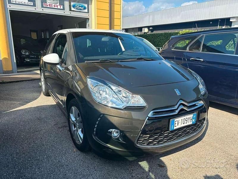 Usata Citroën DS3 PureTech 82 CV (60 kW) 2014 Marrone Utilitaria