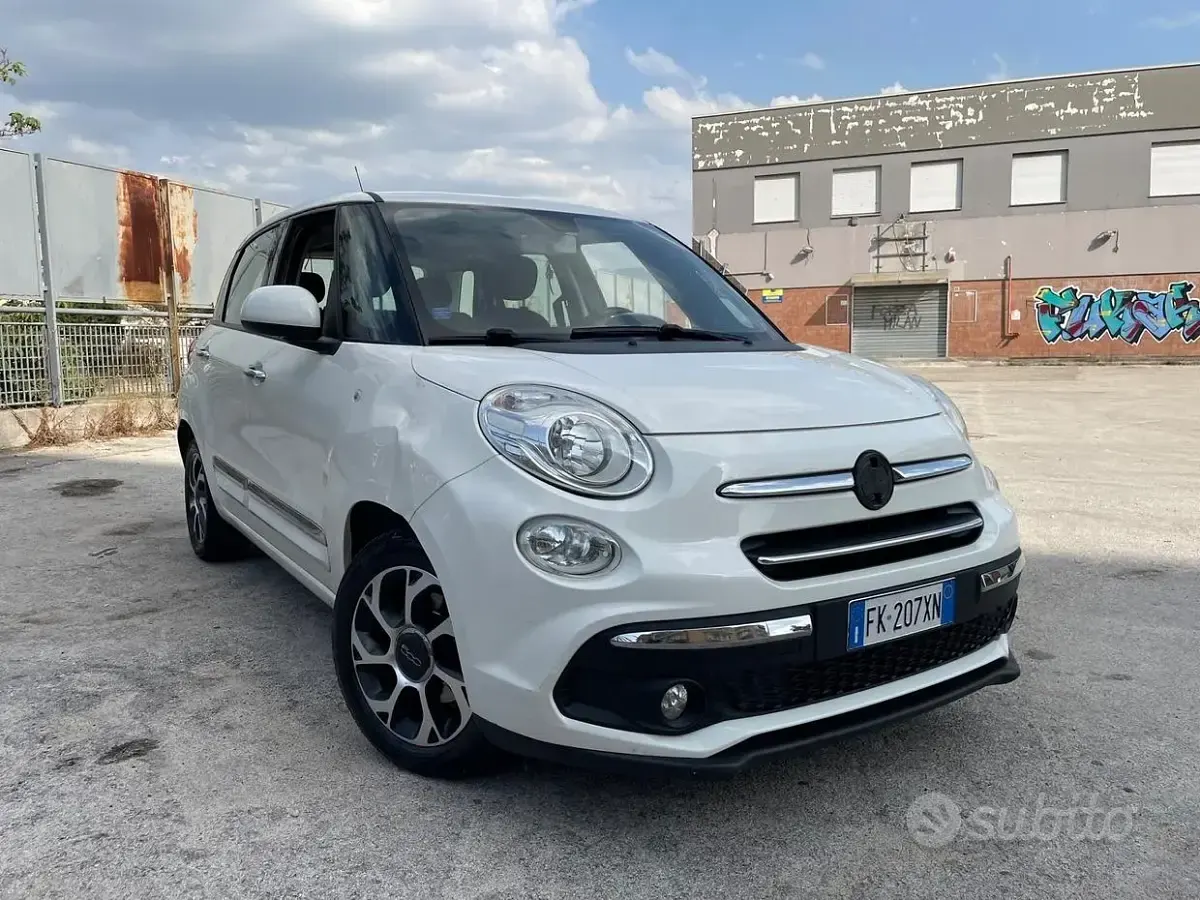Usata Fiat 500L 95 CV (69 kW) 2017 Bianco Monovolume