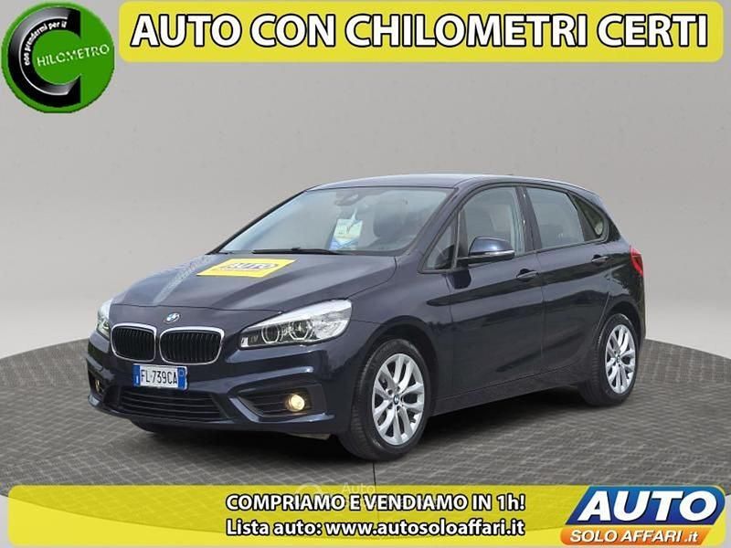 Usata BMW 220 Active Tourer 116 CV (85 kW) 2017 Blu Monovolume