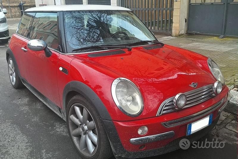 Usata Mini Cooper Coupé 116 CV (85 kW) 2004 Rosso Coupé