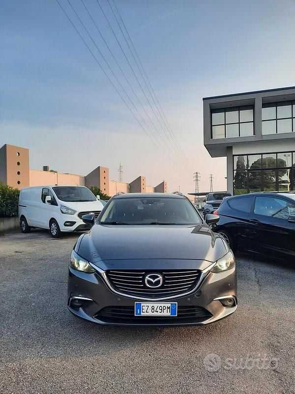 Usata Mazda 6 Evolve 150 CV (110 kW) 2015 Grigio Station wagon