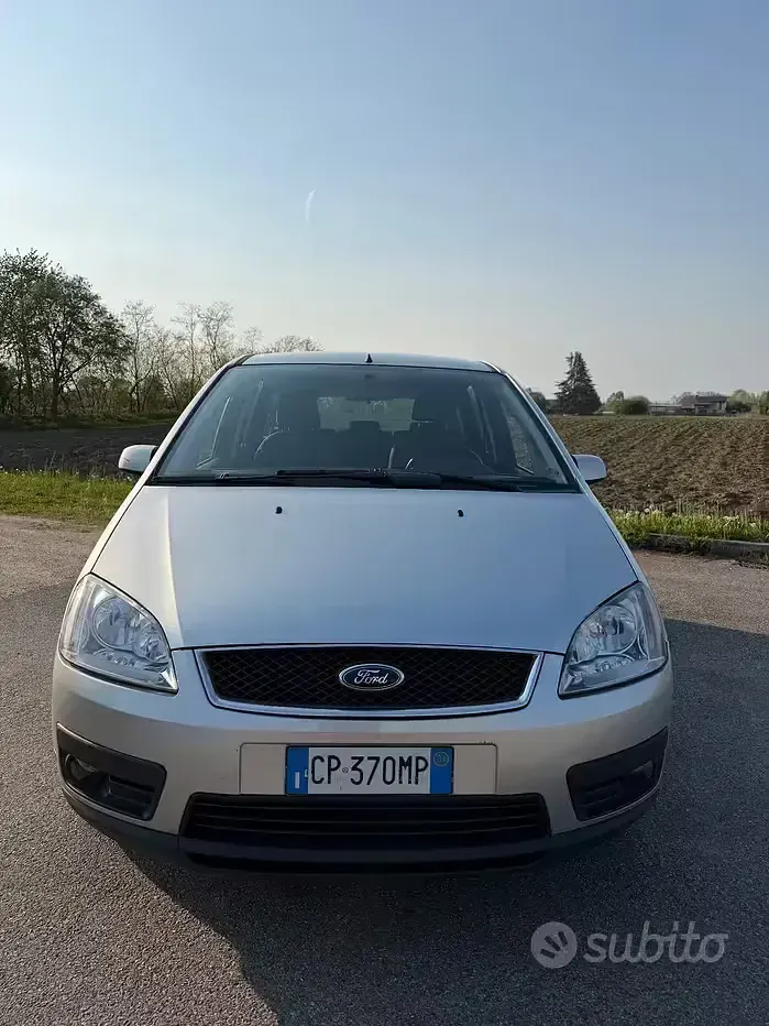 Usata Ford C-MAX Ghia 109 CV (80 kW) 2004 Grigio Monovolume