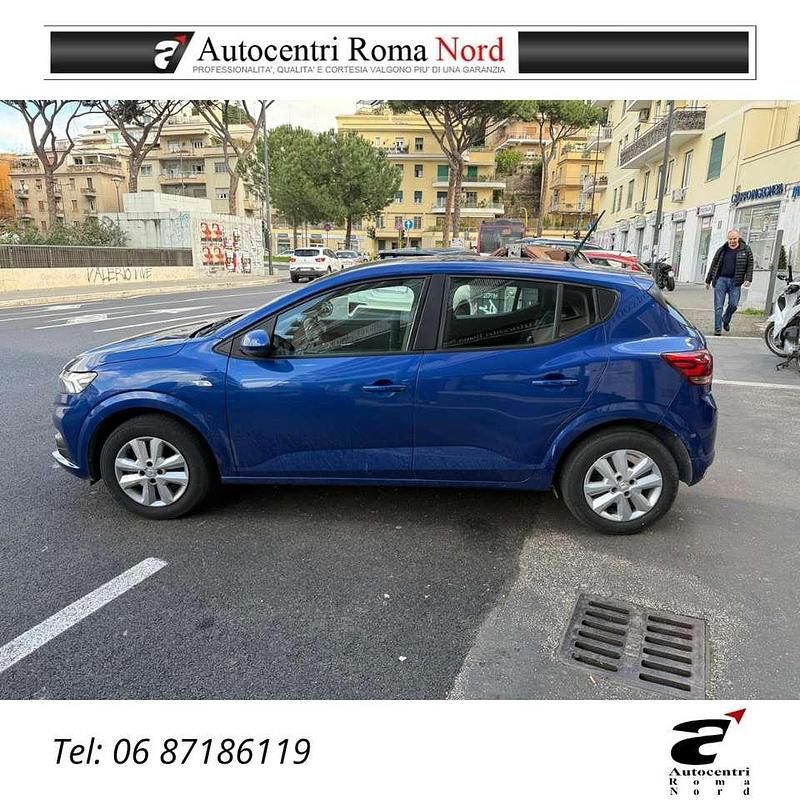 Usata Dacia Sandero Expression 91 CV (66 kW) 2022 Blu/azzurro Berlina
