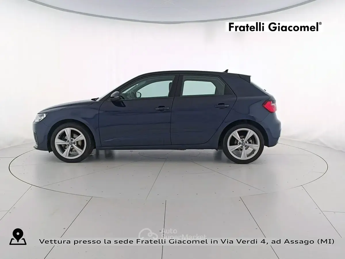 Usata Audi A1 Sportback Advanced 116 CV (85 kW) 2019 Nero Utilitaria