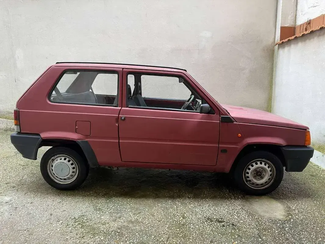 Usata Fiat Panda Young 54 CV (39 kW) 2001 Rosso Berlina