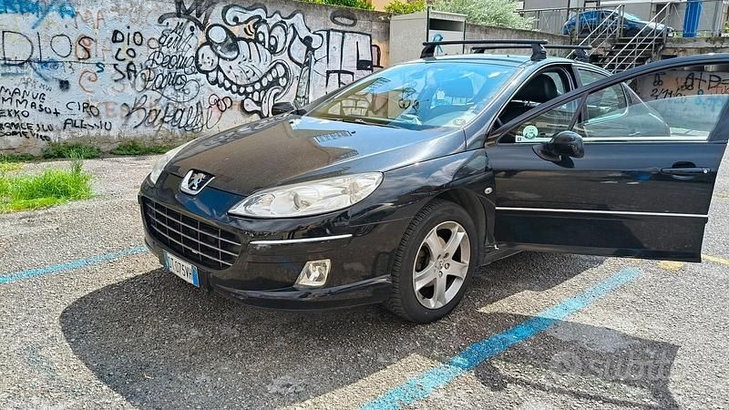 Usata Peugeot 407 140 CV (102 kW) 2009 Nero Berlina