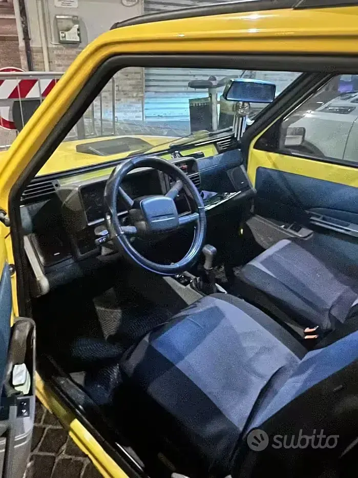 Usata Fiat Panda 4x4 54 CV (39 kW) 2003 Giallo Utilitaria
