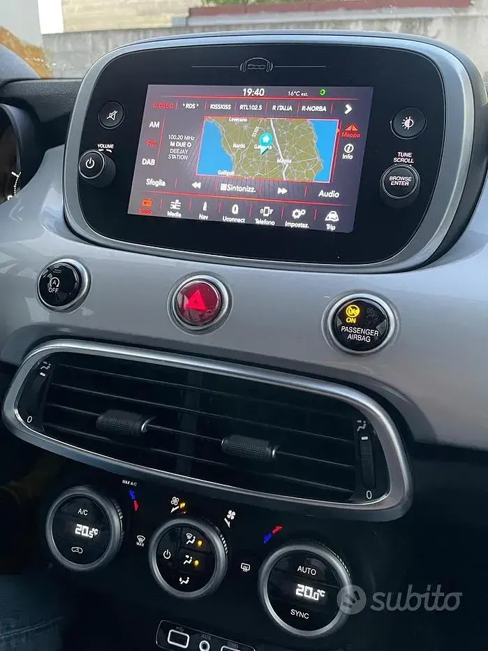 Usata Fiat 500 Lounge 120 CV (88 kW) 2019 Grigio Utilitaria
