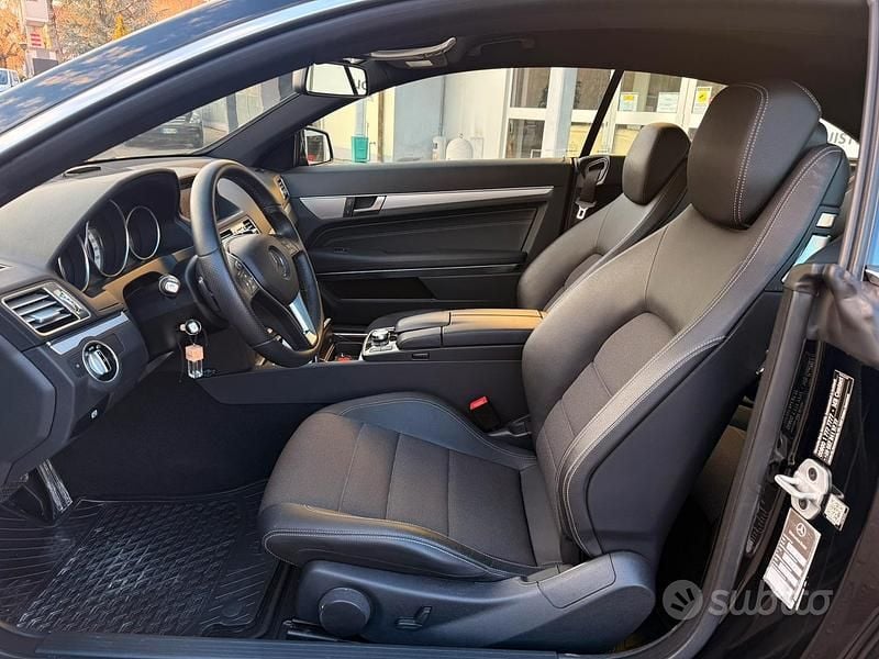 Usata Mercedes E350 2013 Nero Coupé