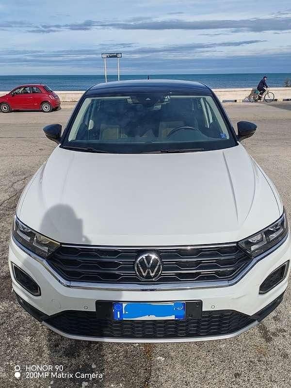 Usata VW T-Roc Style 110 CV (80 kW) 2021 Bianco SUV