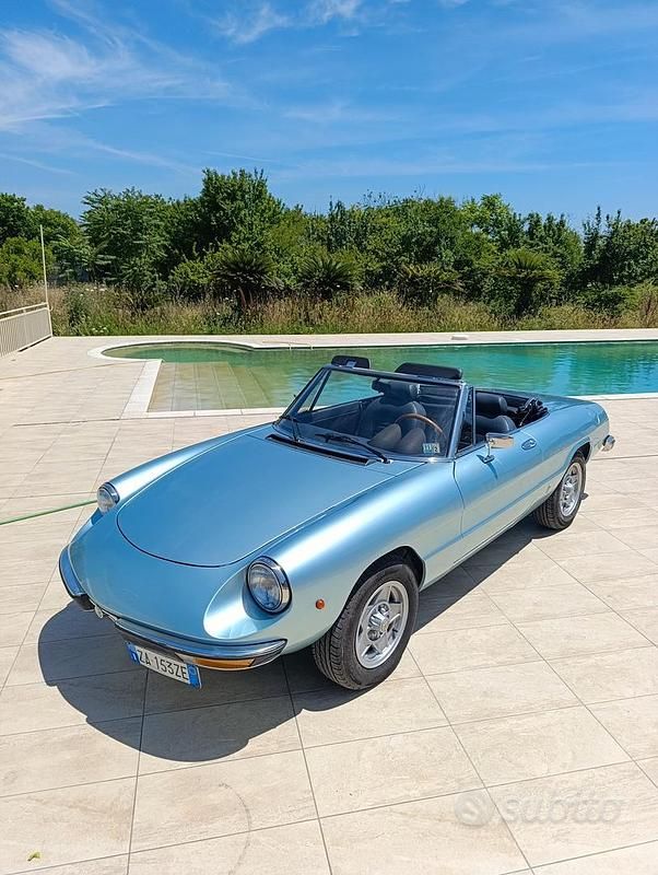 Usata Alfa Romeo Spider Veloce 1970 Verde Cabrio