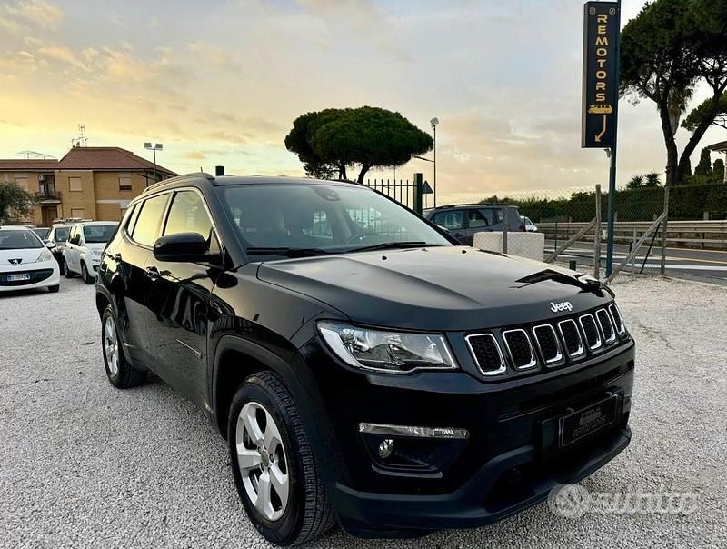 Usata Jeep Compass Longitude 120 CV (88 kW) 2018 Nero SUV