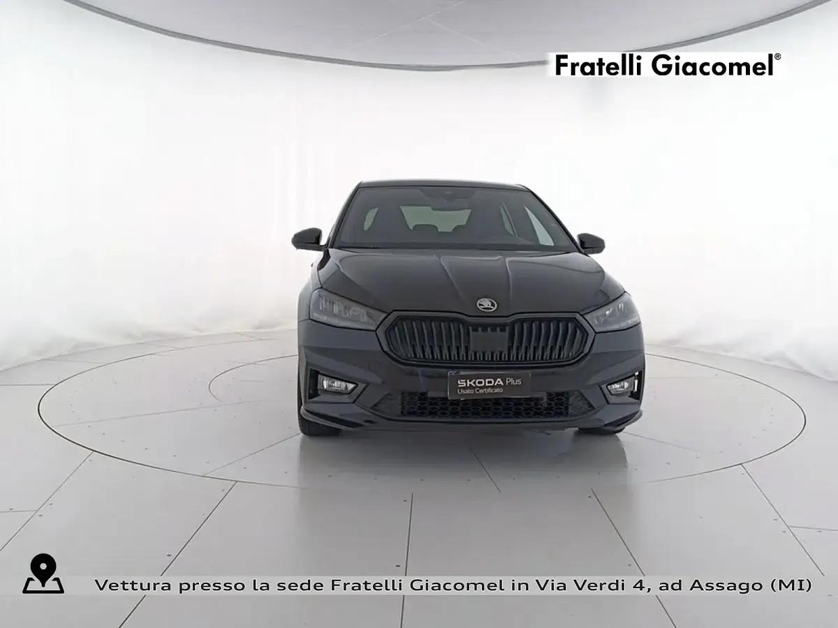 Usata Skoda Fabia Monte Carlo 80 CV (58 kW) 2023 Nero tulipano perlato Utilitaria