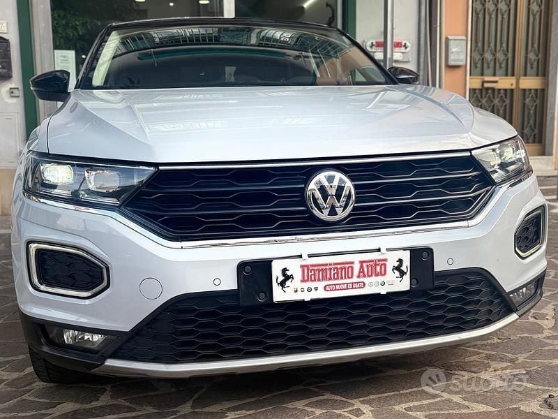 Usata VW T-Roc Advance 116 CV (85 kW) 2019 Bianco SUV