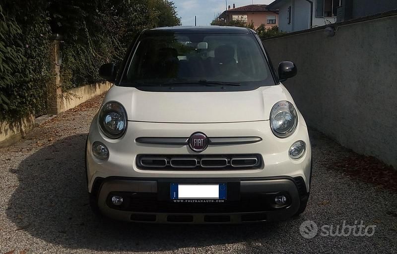 Usata Fiat 500L Cross 120 CV (88 kW) 2018 Bianco Monovolume