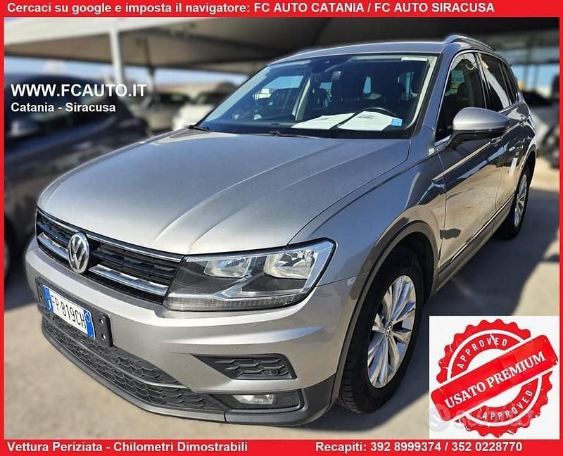 Usata VW Tiguan Advance 150 CV (110 kW) 2018 Grigio SUV