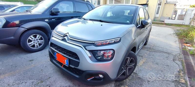 Usata Citroën C3 Shine 83 CV (61 kW) 2022 Grigio Berlina