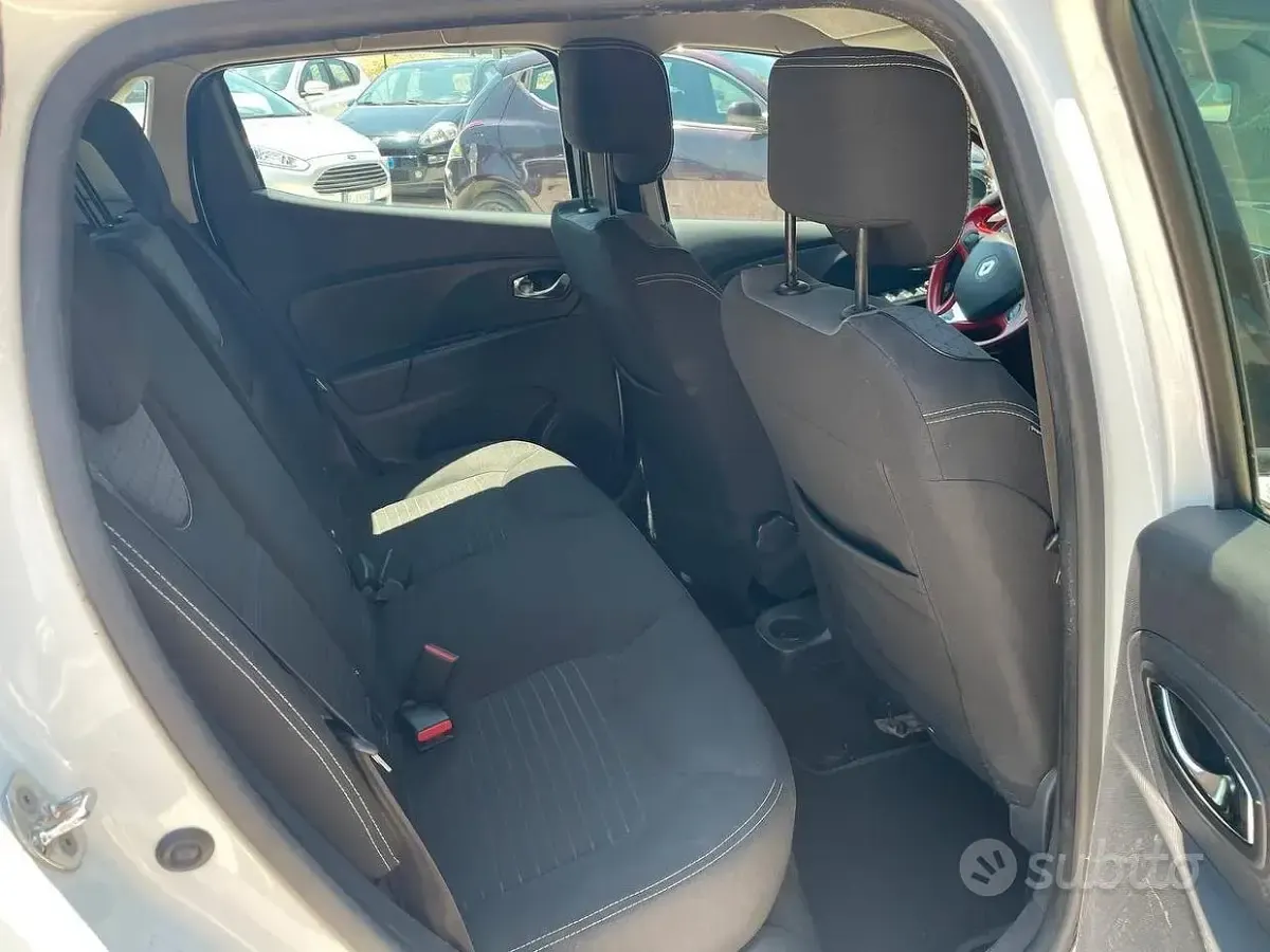 Usata Renault Clio IV 75 CV (55 kW) 2014 Bianco Berlina