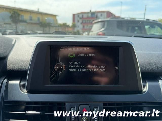 Usata BMW 218 Gran Tourer Sport Line 149 CV (109 kW) 2016 Grigio scuro Monovolume