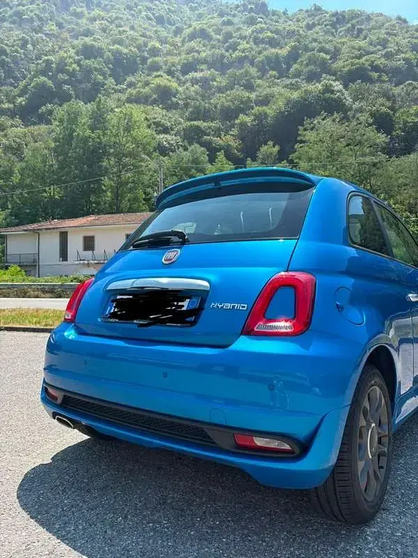 Usata Fiat 500 Dolcevita 69 CV (50 kW) 2021 Blu/azzurro Utilitaria