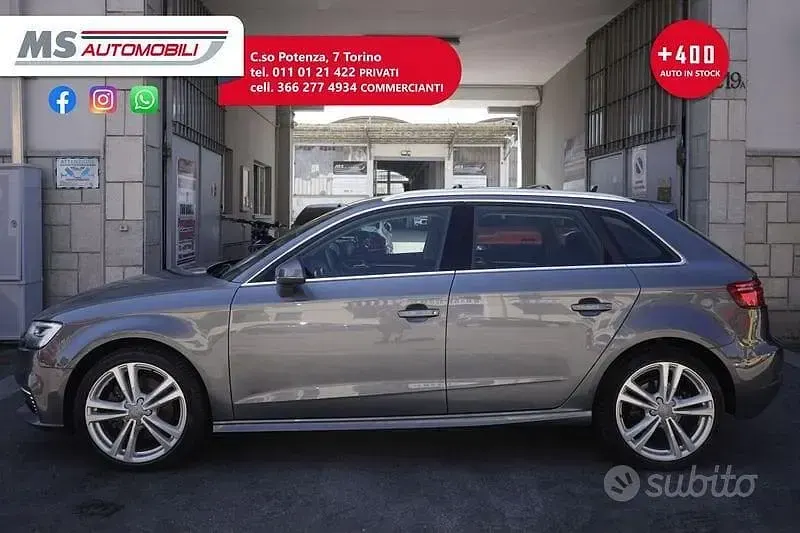 Usata Audi A3 Premium 150 CV (110 kW) 2020 Grigio Berlina
