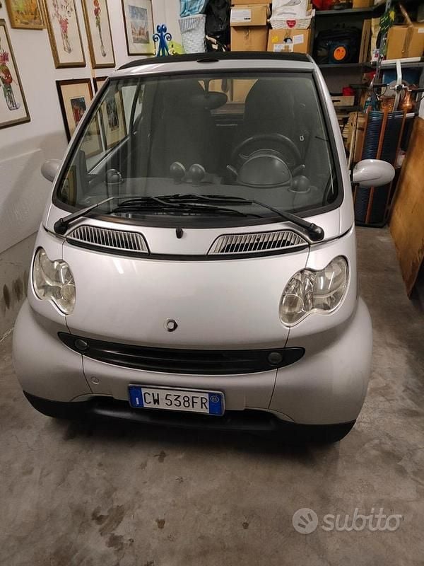 Usata Smart ForTwo Cabrio 61 CV (44 kW) 2005 Grigio Cabrio