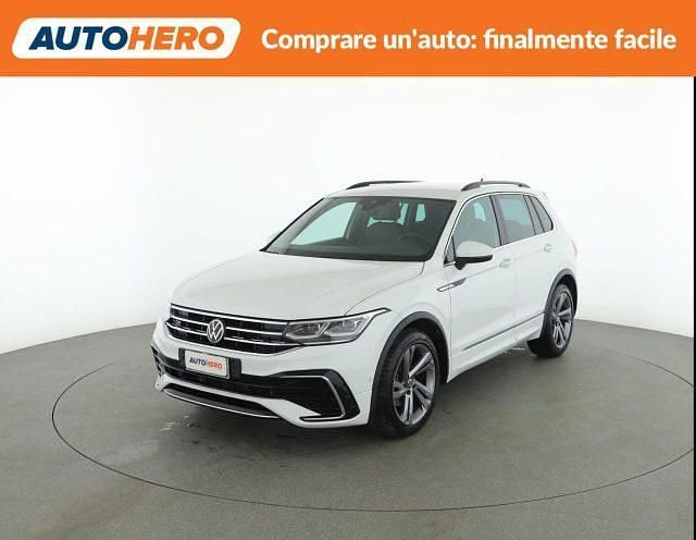 Usata VW Tiguan R-line 149 CV (109 kW) 2022 Bianco SUV