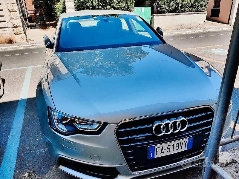 Usata Audi A5 S-Line 190 CV (139 kW) 2015 Grigio Berlina