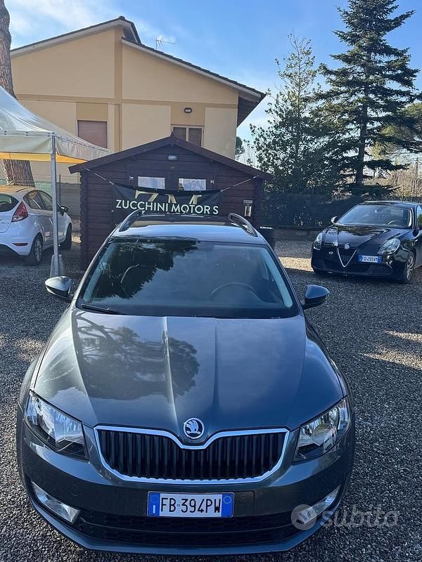 Usata Skoda Octavia G-TEC Executive 110 CV (80 kW) 2015 Grigio Station wagon