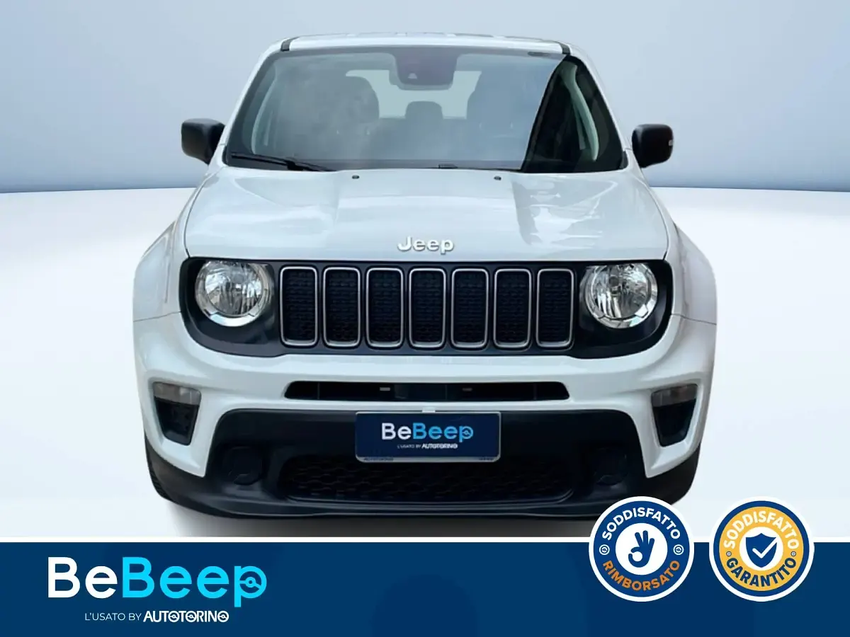 Usata Jeep Renegade Longitude 120 CV (88 kW) 2023 Bianco metallizzato SUV