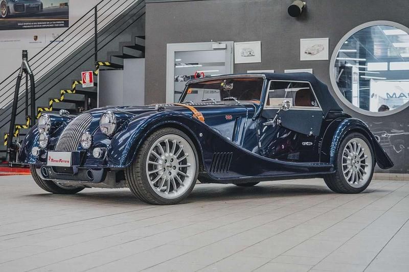 Usata Morgan Plus 340 CV (250 kW) 2025 Blu porsche 2024 Cabrio