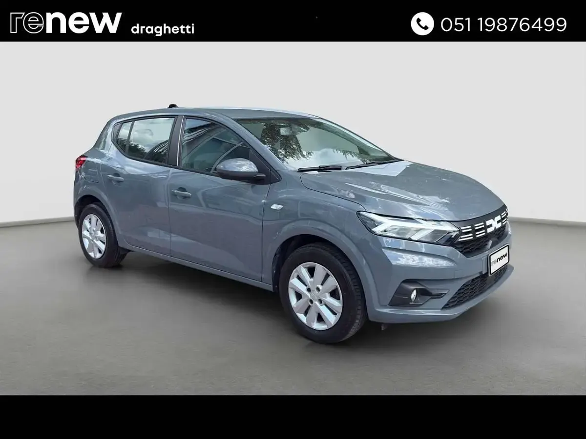 Usata Dacia Sandero Expression 101 CV (74 kW) 2023 Grigio Berlina