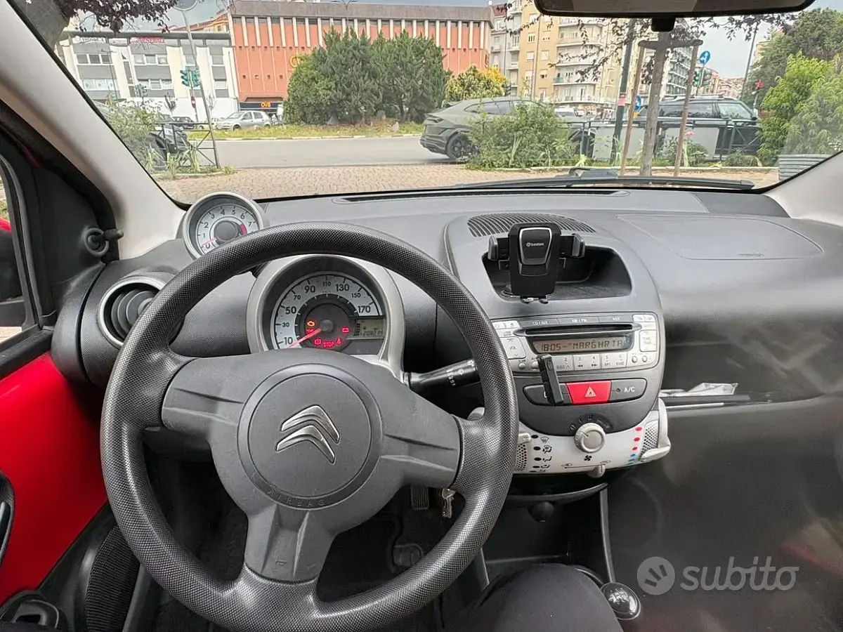Usata Citroën C1 68 CV (50 kW) 2013 Rosso Utilitaria