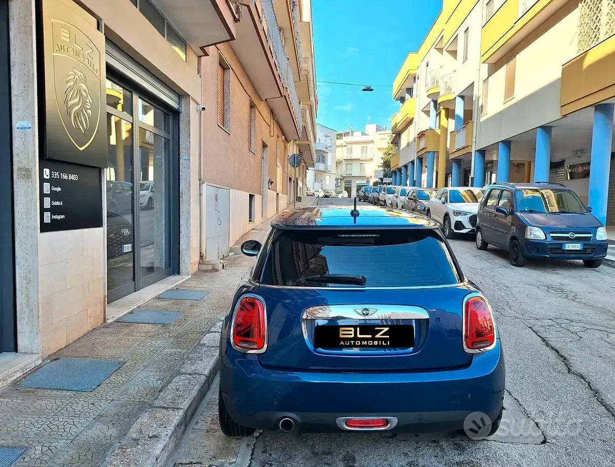 Usata Mini Cooper D Hype 95 CV (69 kW) 2014 Blu Utilitaria