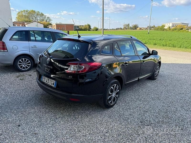 Usata Renault Mégane GrandTour 110 CV (80 kW) 2015 Nero Station wagon