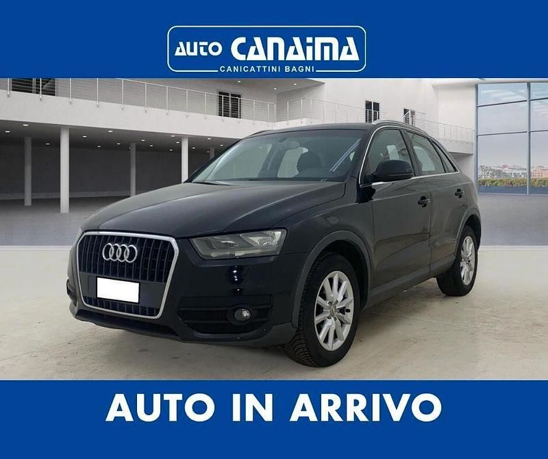 Usata Audi Q3 140 CV (102 kW) 2014 Nero SUV
