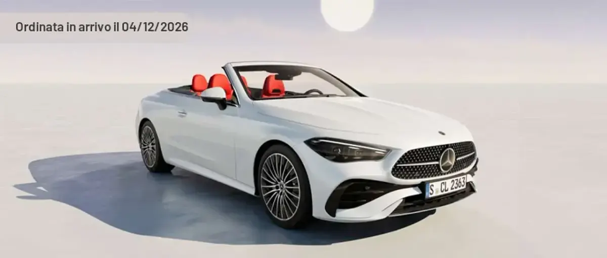 Usata Mercedes CLE200 Advanced 204 CV (150 kW) 2024 Argento Cabrio
