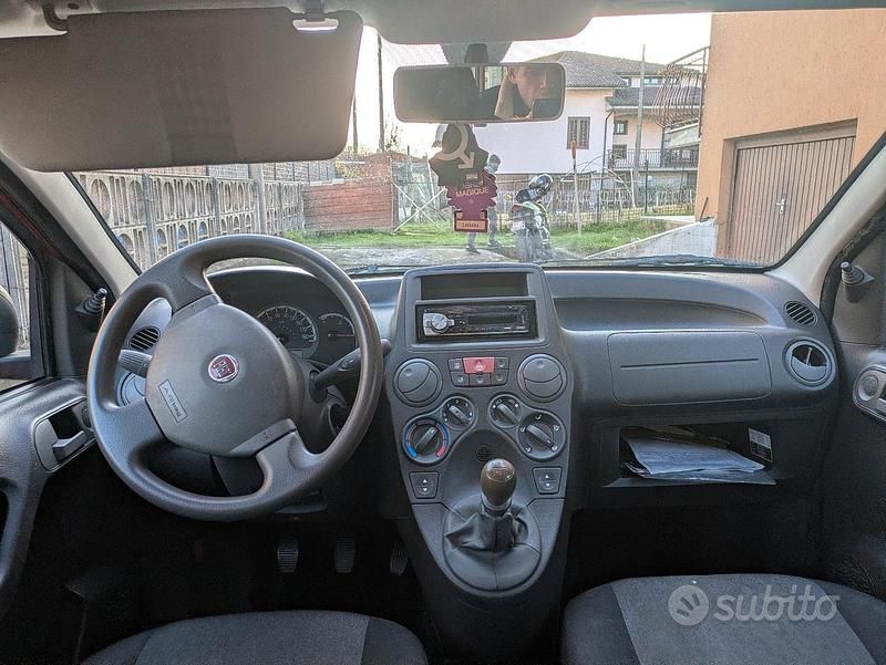 Usata Fiat Panda 54 CV (39 kW) 2010 Rosso Utilitaria