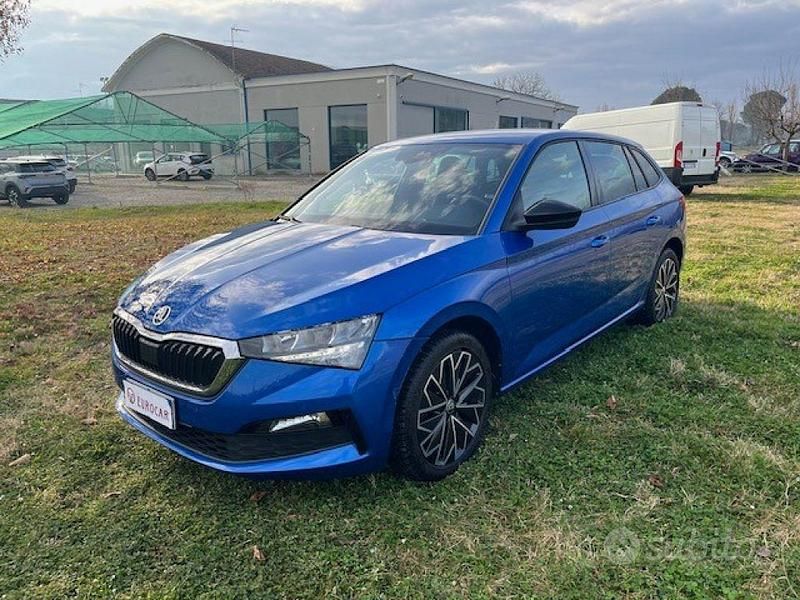 Usata Skoda Scala Sport 90 CV (66 kW) 2020 Blu Utilitaria