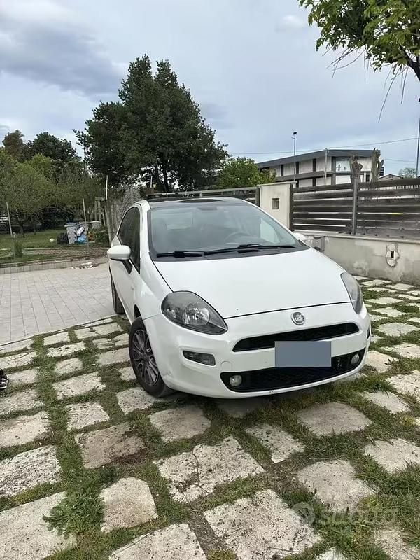 Usata Fiat Punto 77 CV (56 kW) 2012 Bianco Utilitaria
