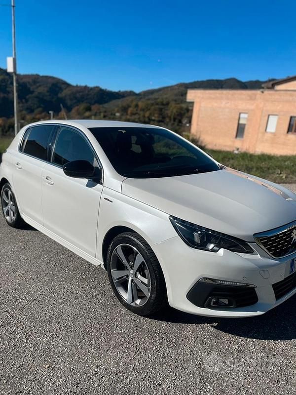 Usata Peugeot 308 GT-line 2018 Bianco Berlina