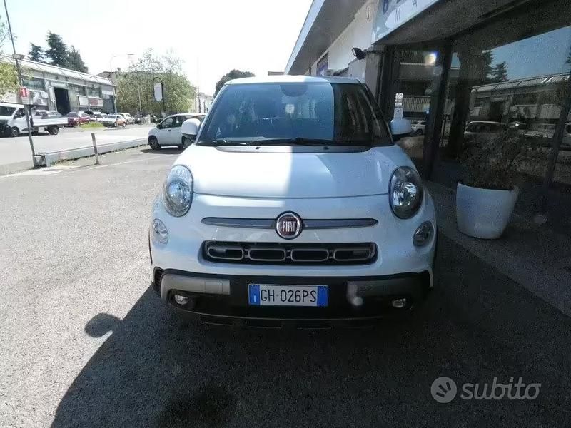 Usata Fiat 500L Cross 95 CV (69 kW) 2021 Bianco Monovolume