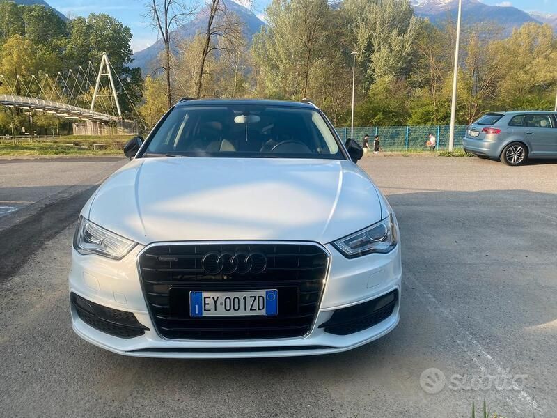 Usata Audi A3 184 CV (135 kW) 2015 Bianco Utilitaria